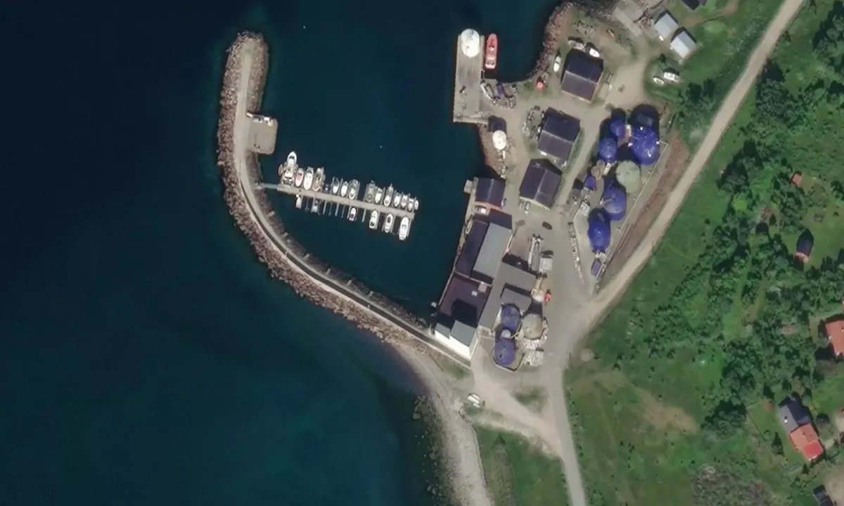 Satelite image of Djupvik