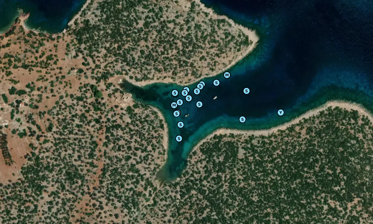 Satelite image of Dokos North