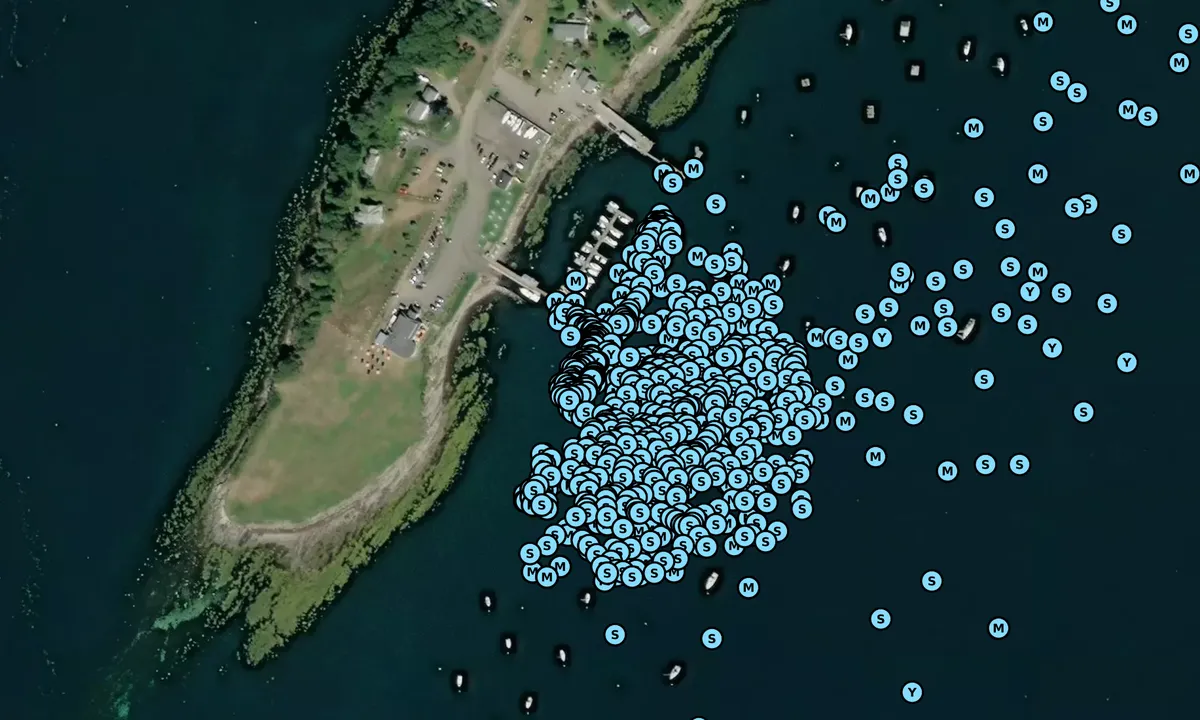 Satelite image of Dolphin Marina and Restaurant
