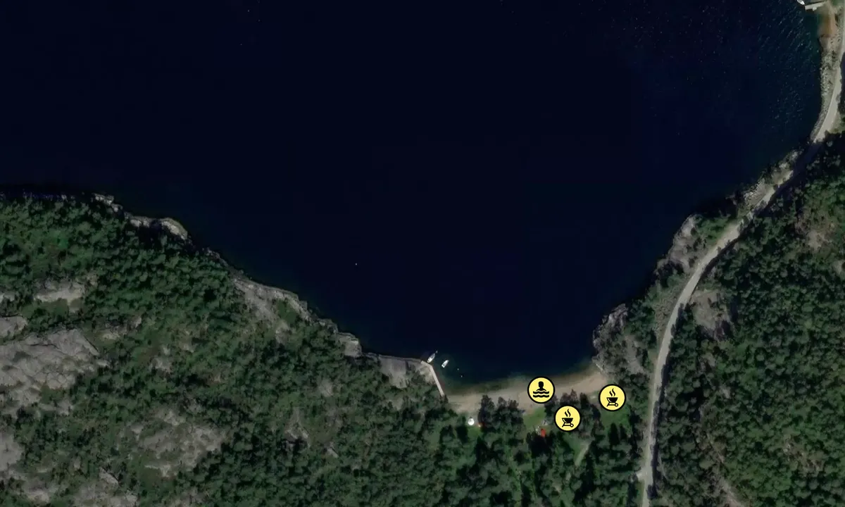 Satelite image of Dørvik