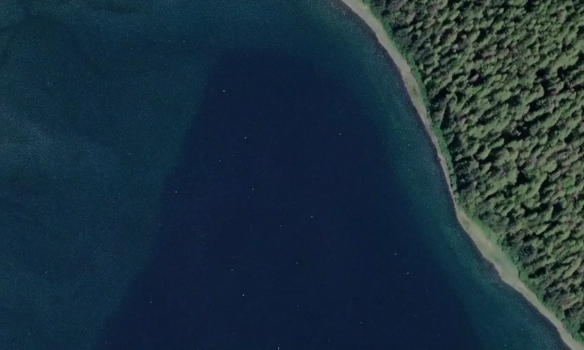 Satelite image of Douglass Bay