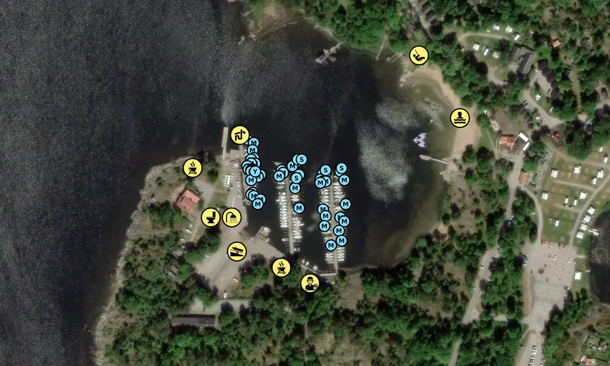 Satelite image of Dragsöviken