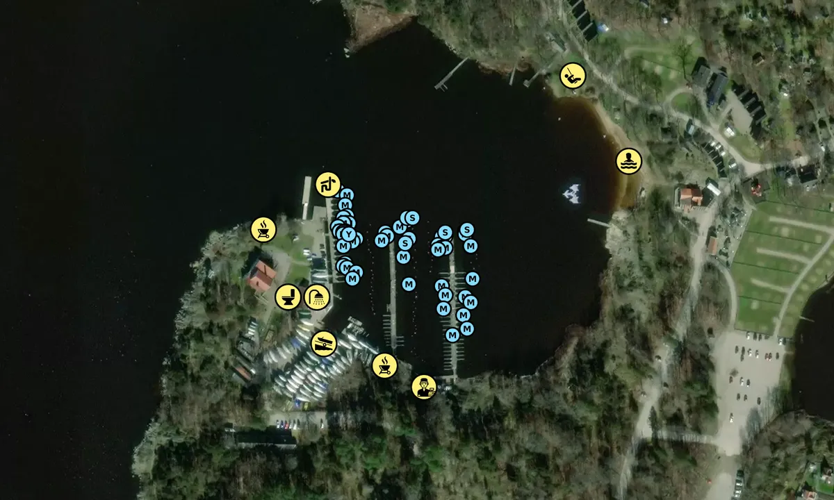 Satelite image of Dragsöviken
