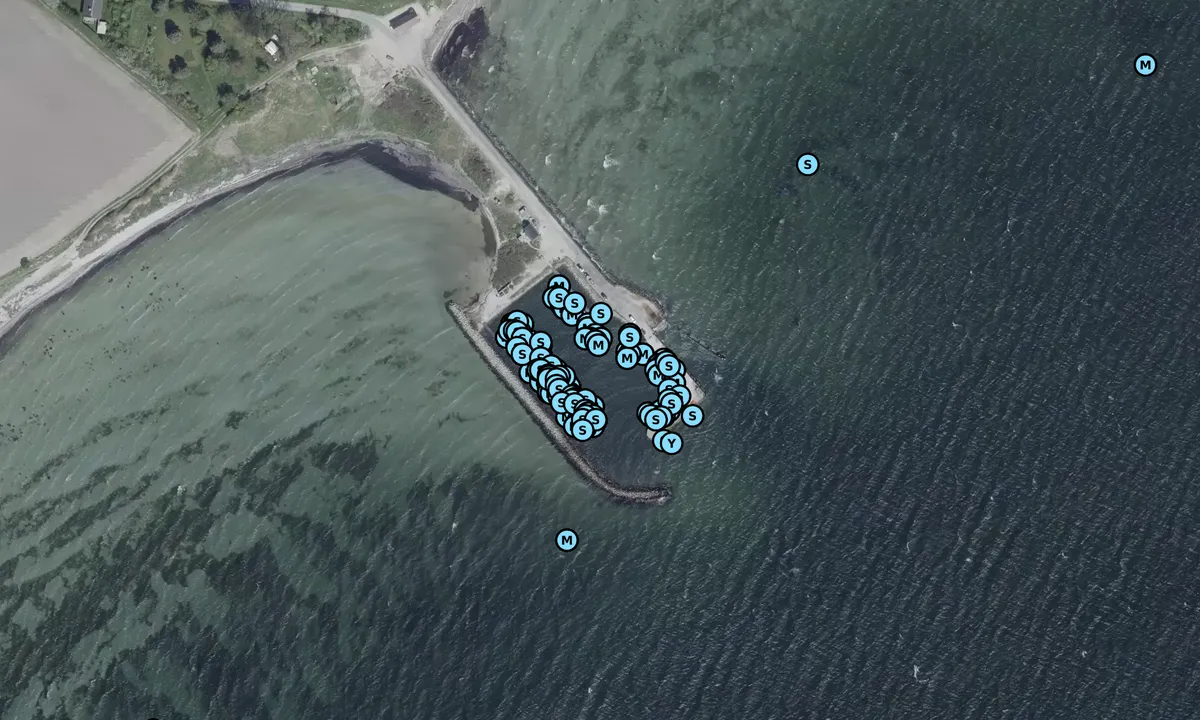 Satelite image of Drejø Havn