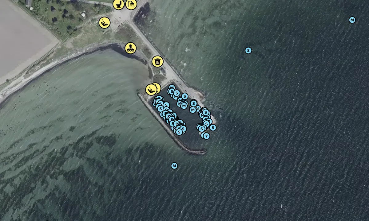 Satelite image of Drejø Havn