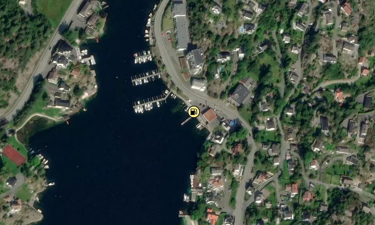Satelite image of Drivstoff- YX Eydehavn