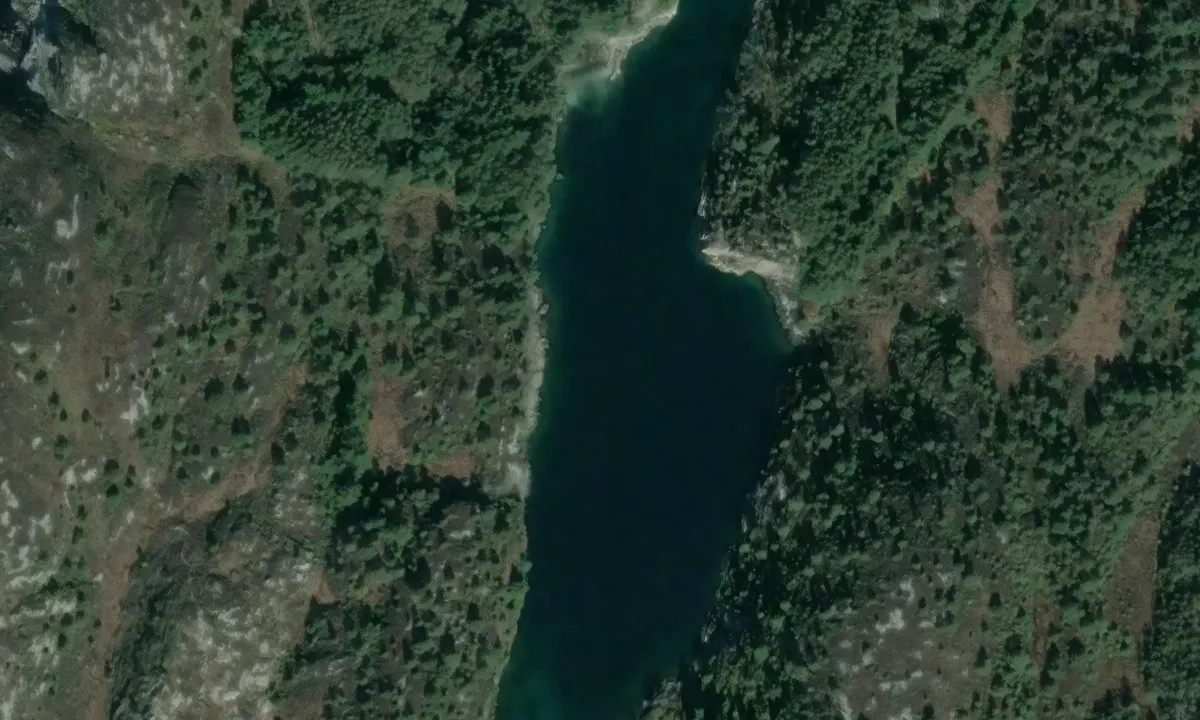 Satelite image of Drønapollen