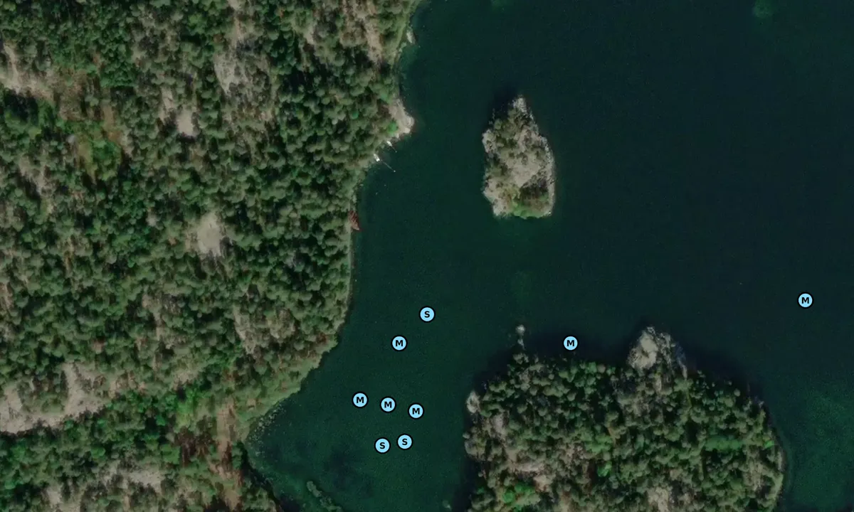 Satelite image of Drottningsvik