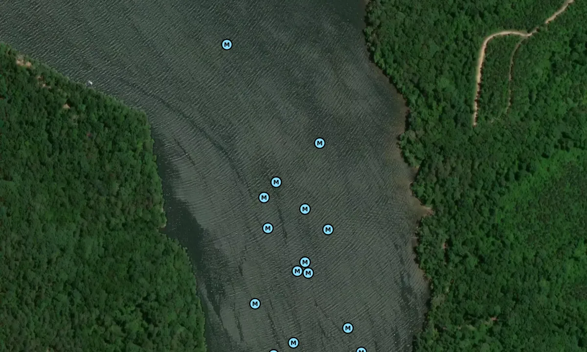 Satelite image of Dry Creek