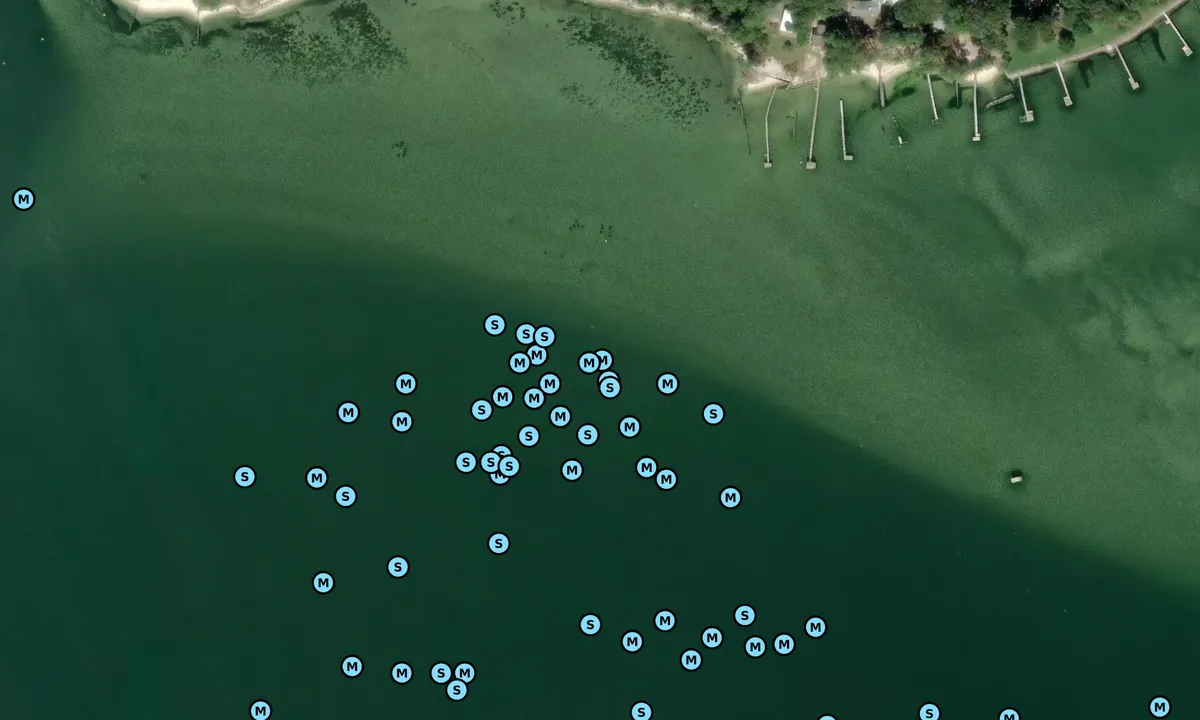 Satelite image of Duck Blind