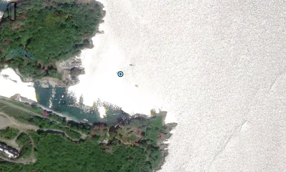 Satelite image of Dunboy bay