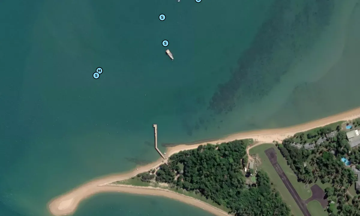 Satelite image of Dunk Island