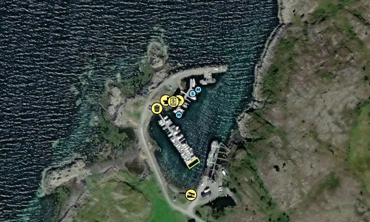 Satelite image of Dybfest Marina