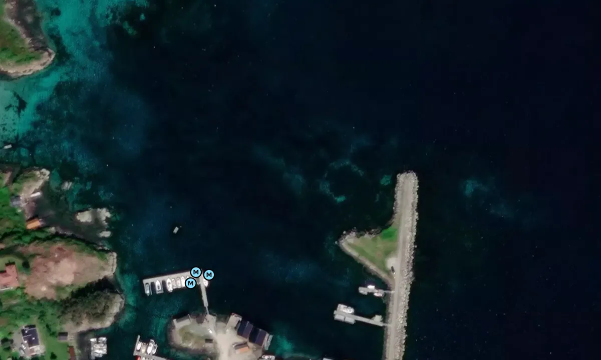Satelite image of Dyrvik Marina