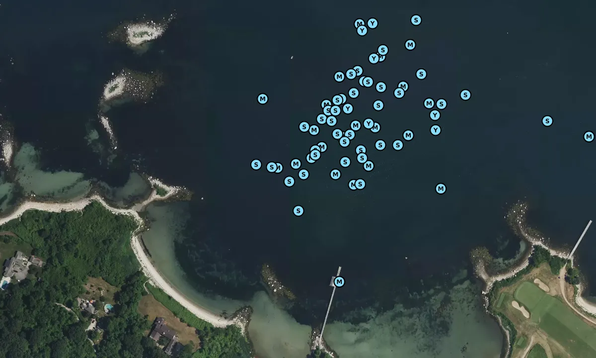 Satelite image of East Harbor Overflow