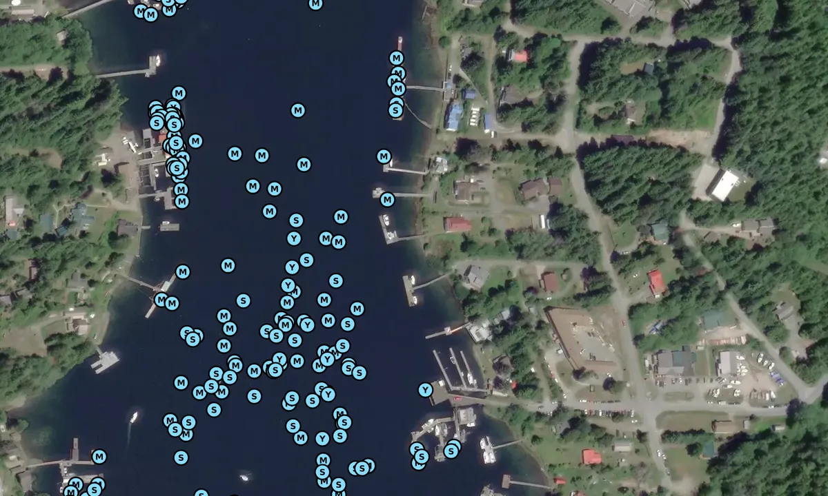 Satelite image of East Side Facilities