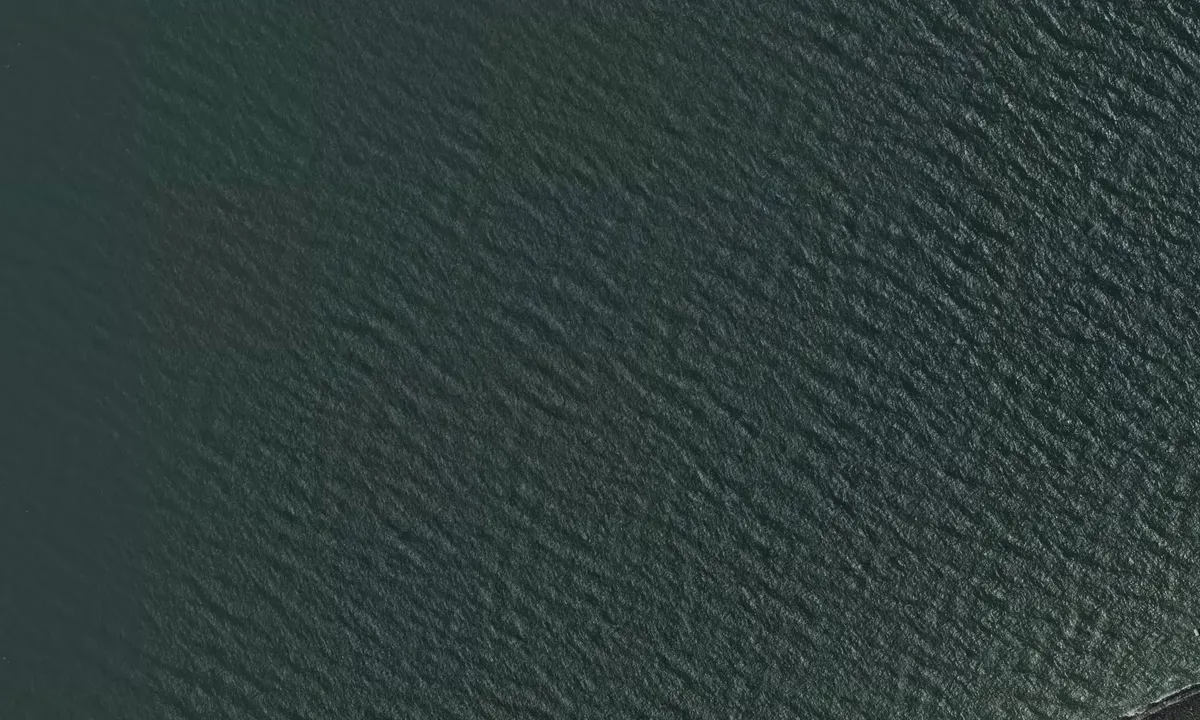 Satelite image of Edgewater Park Beach