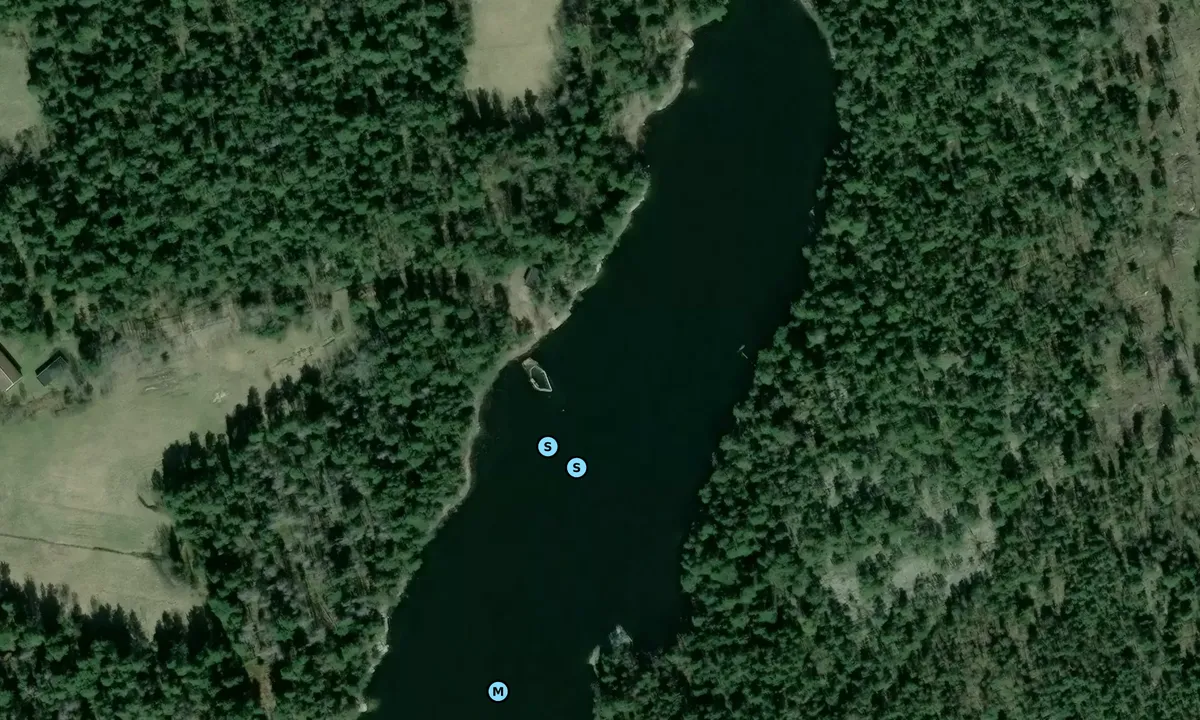 Satelite image of Edö - Östersundet