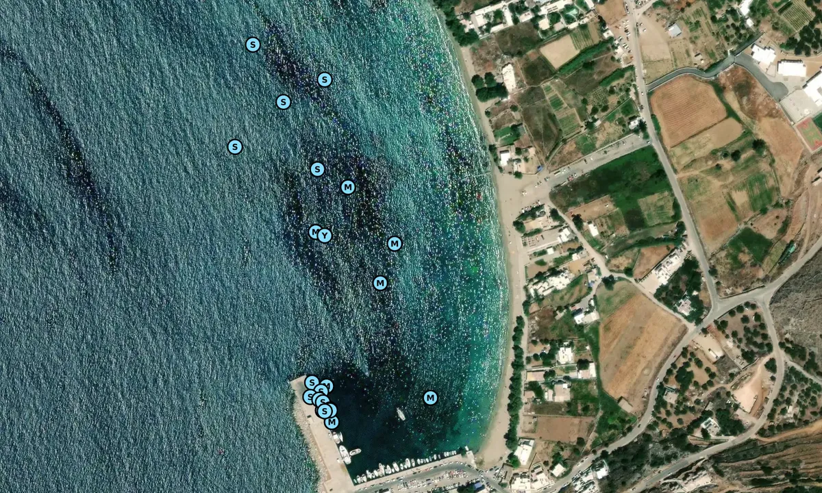 Satelite image of Egiali Ormos