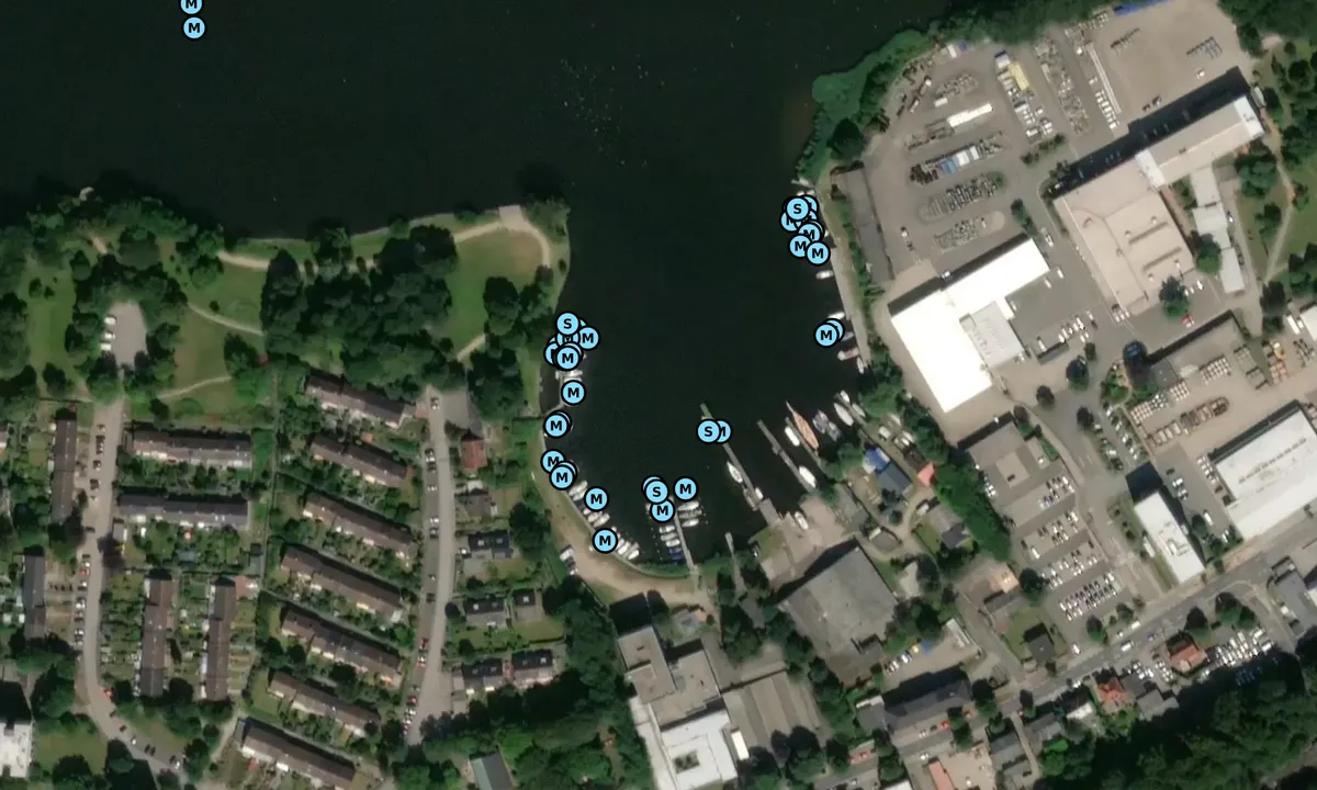 Satelite image of Eider-Marina Rendsburg