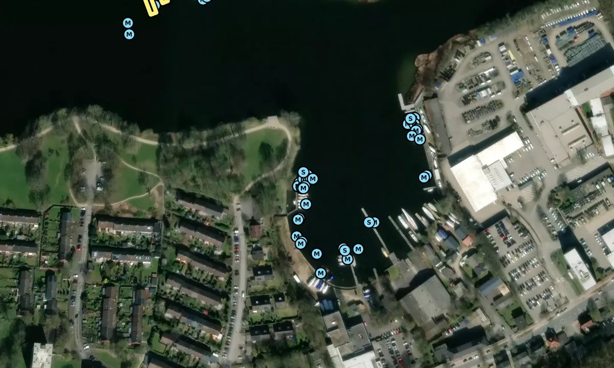 Satelite image of Eider Marina Rendsburg