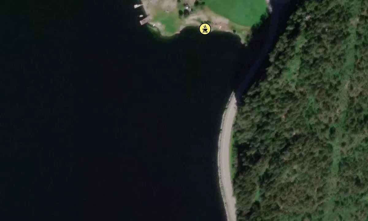 Satelite image of Eidslandet