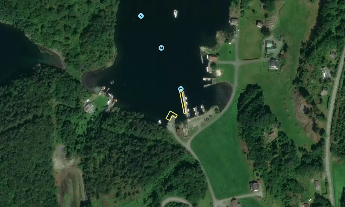 Satelite image of Eidsvåg - Fogn