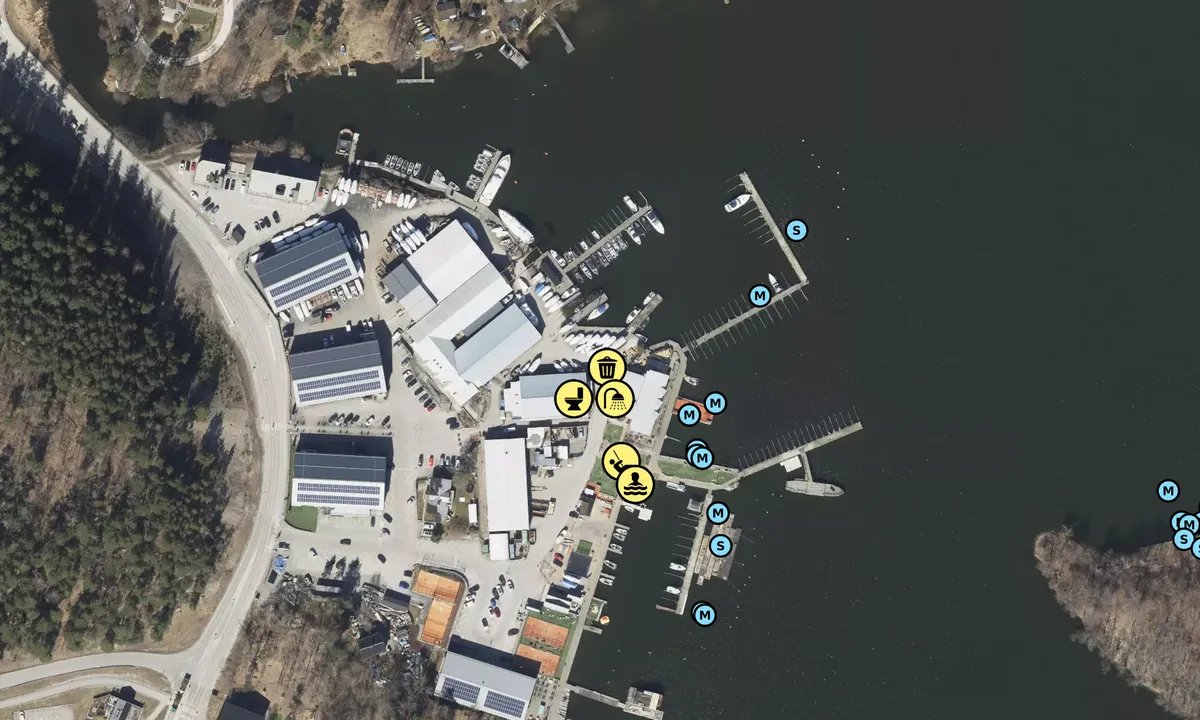 Satelite image of Ekerö - Jungfrusund