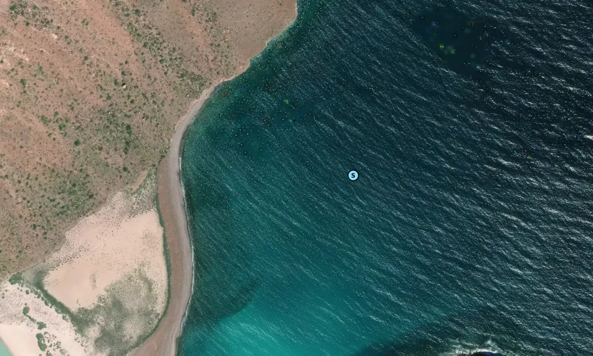 Satelite image of El Portico