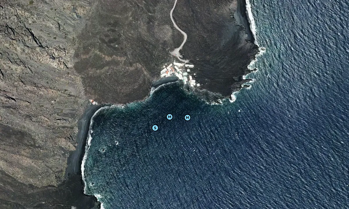 Satelite image of El Rio Punta Martin