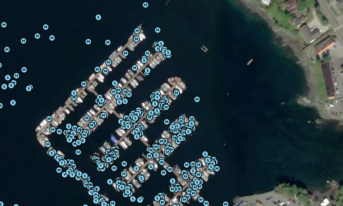 Satelite image of Eliason Harbor
