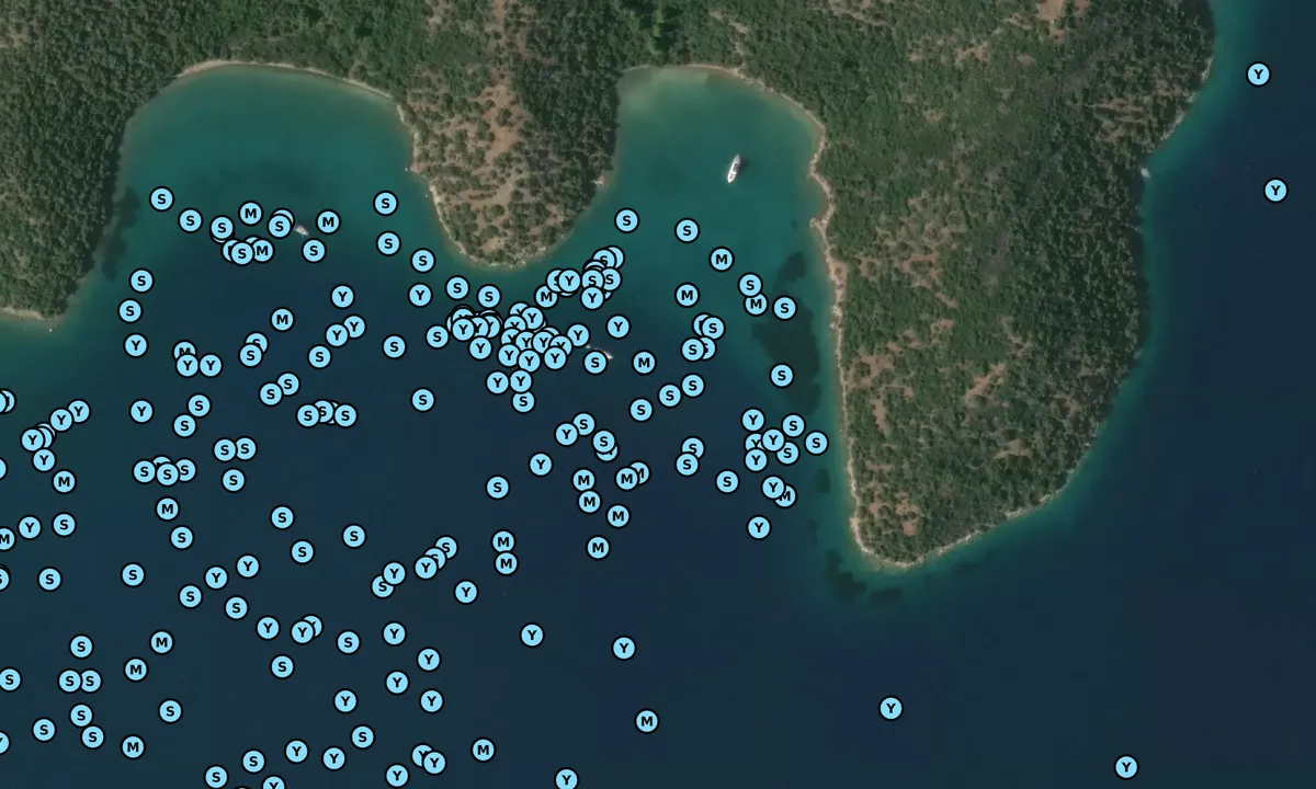 Satelite image of Elies Bay