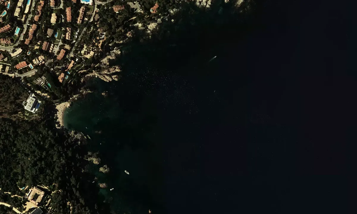 Satelite image of Els Castellets