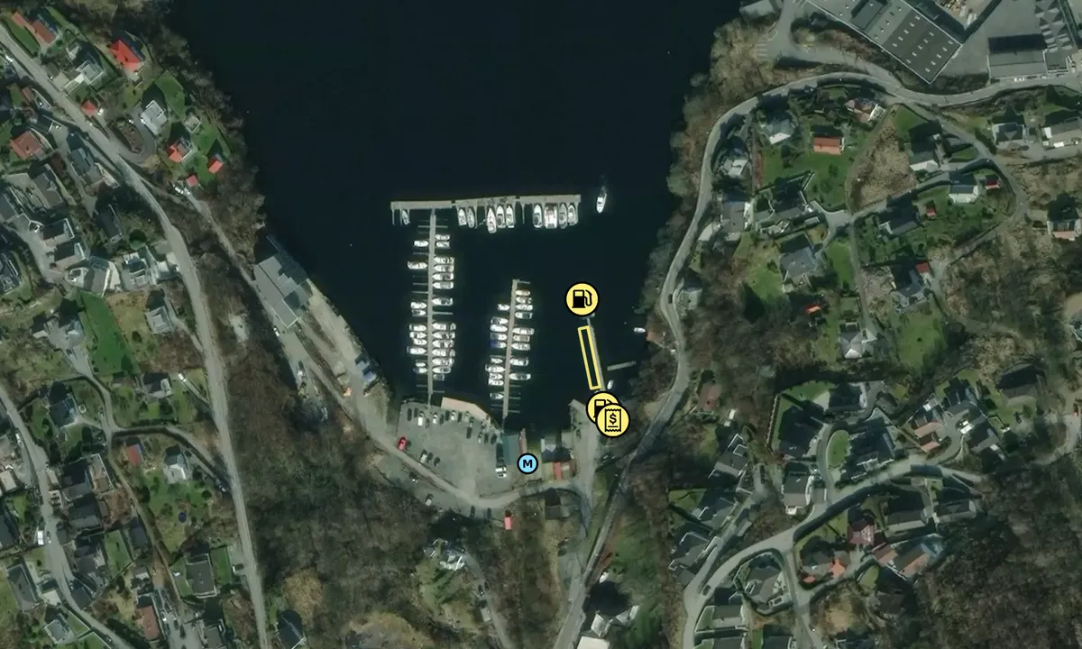 Satelite image of Engelshamn Marina
