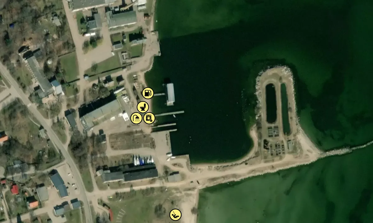 Satelite image of Engure