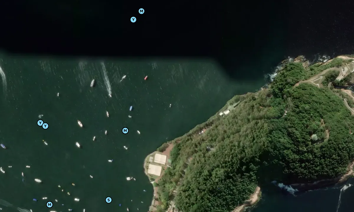 Satelite image of Enseada Da Urca