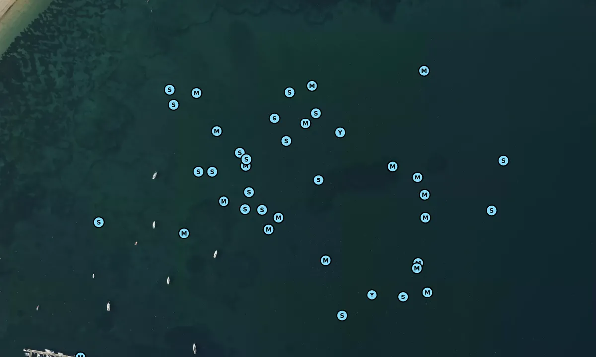 Satelite image of Enseada de Ares