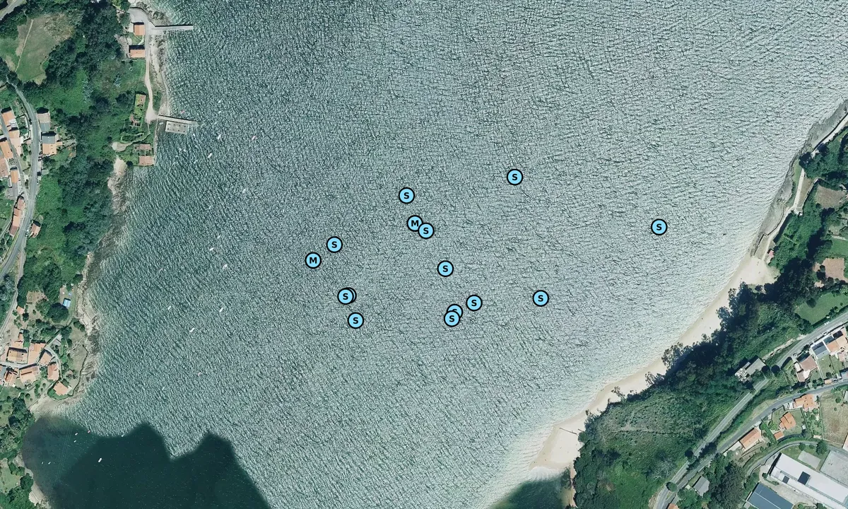 Satelite image of Enseada Do Baño