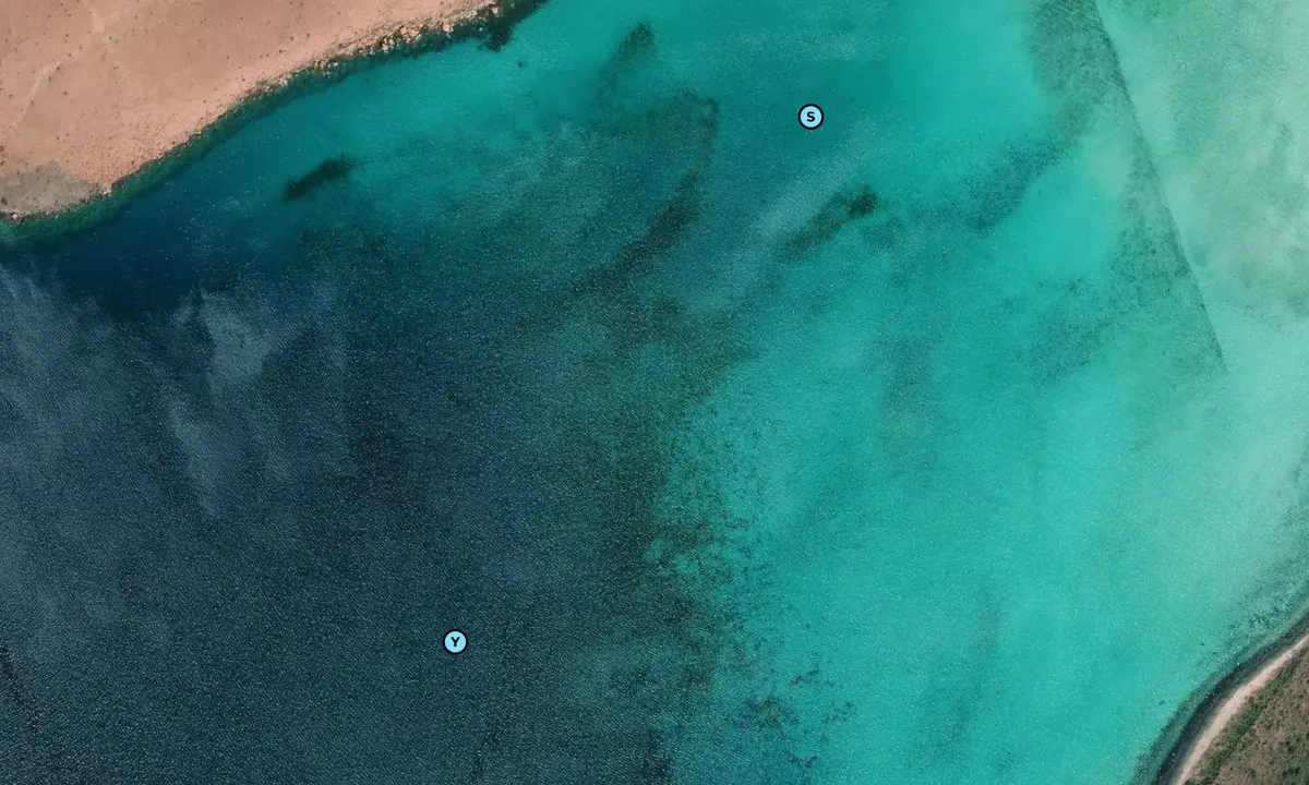 Satelite image of Ensenada de la Raza