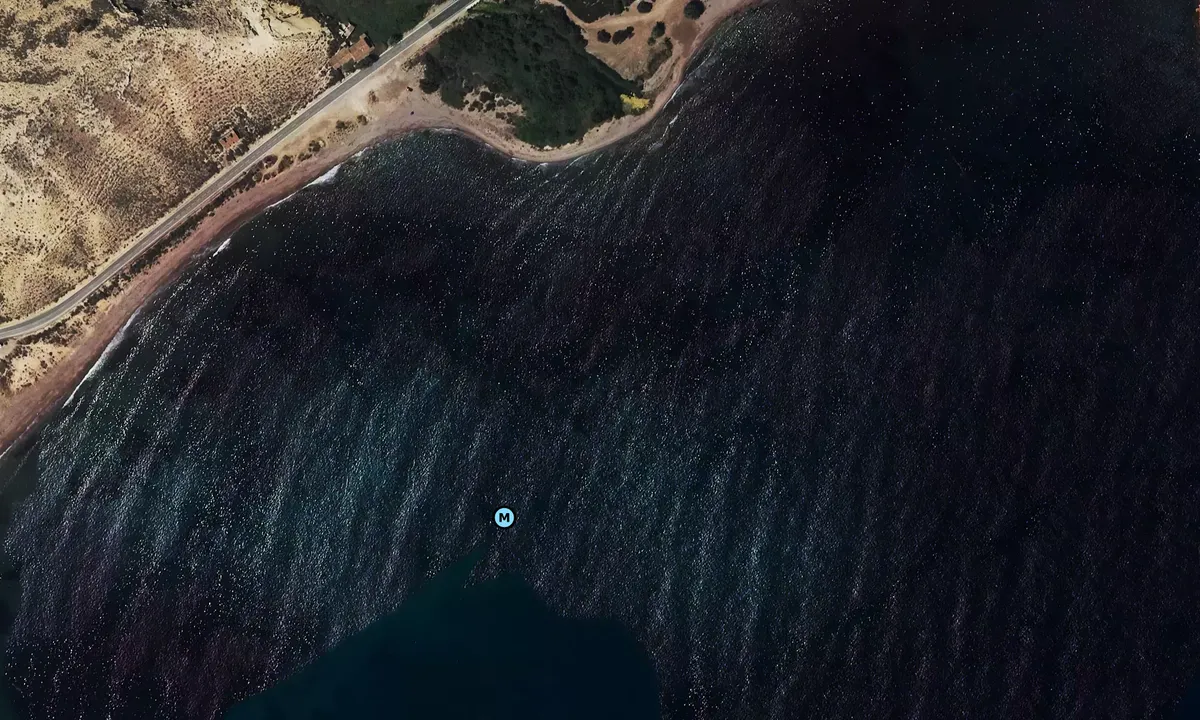 Satelite image of Ensenada de los Taray