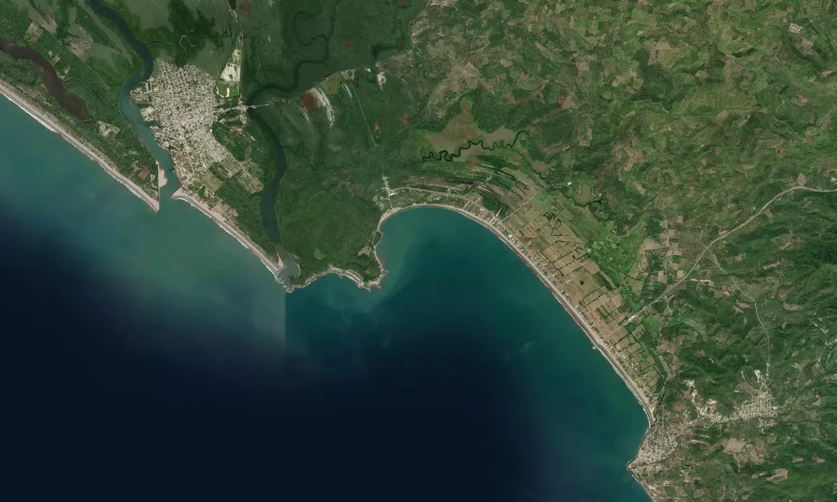 Flyfoto av Ensenada de Matanchen