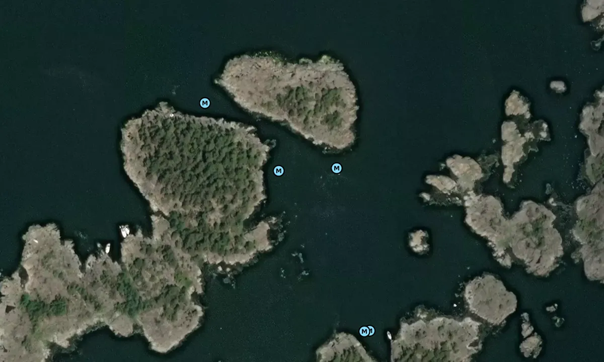 Satelite image of Enskär - Lilla Birkskär – Märkesklintsbukten