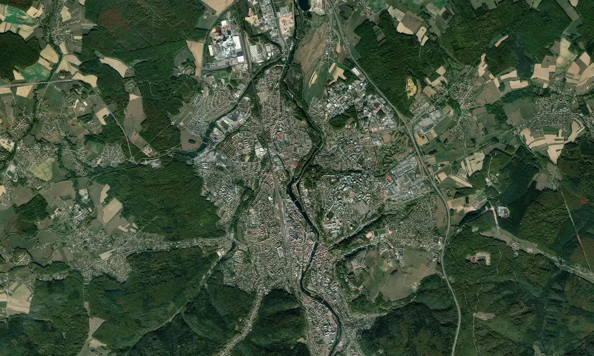 Flyfoto av Epinal Port de Plaisance