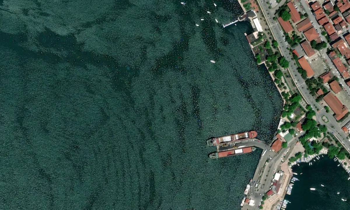 Satelite image of Eregli