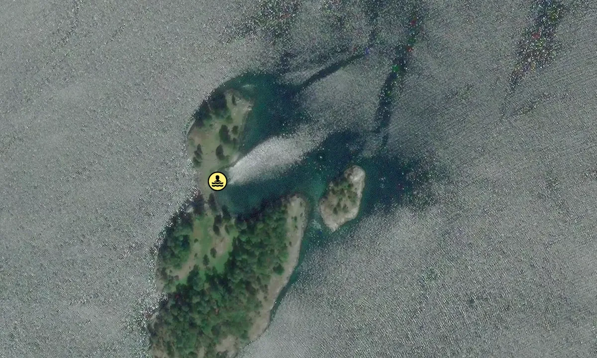 Satelite image of Erfjordholmen