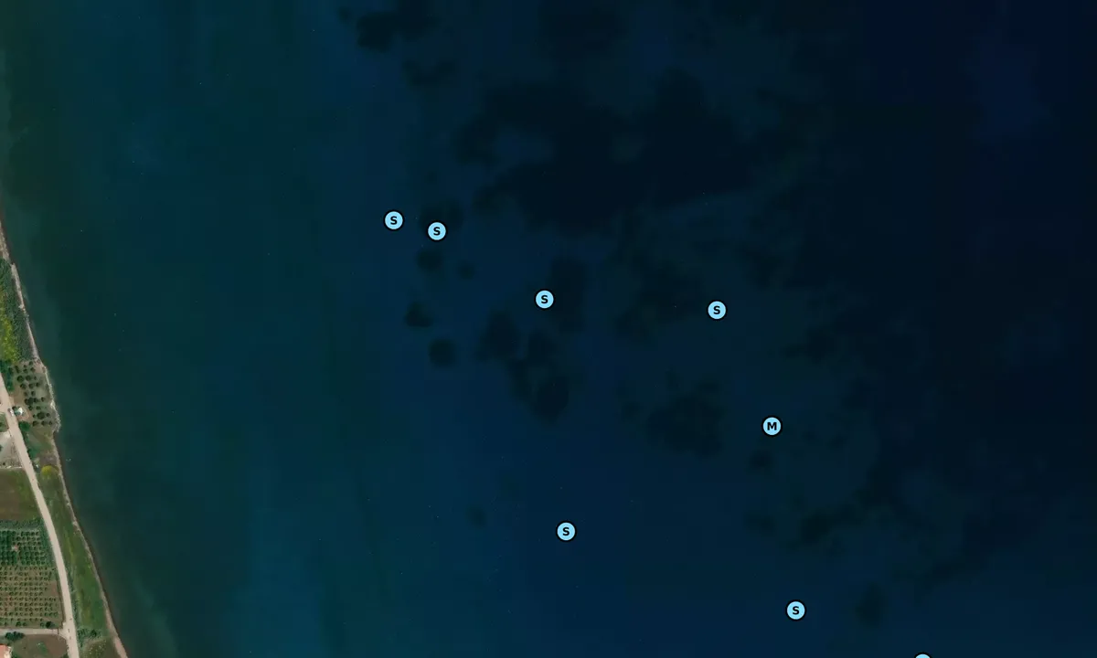 Satelite image of Ermione's Bay