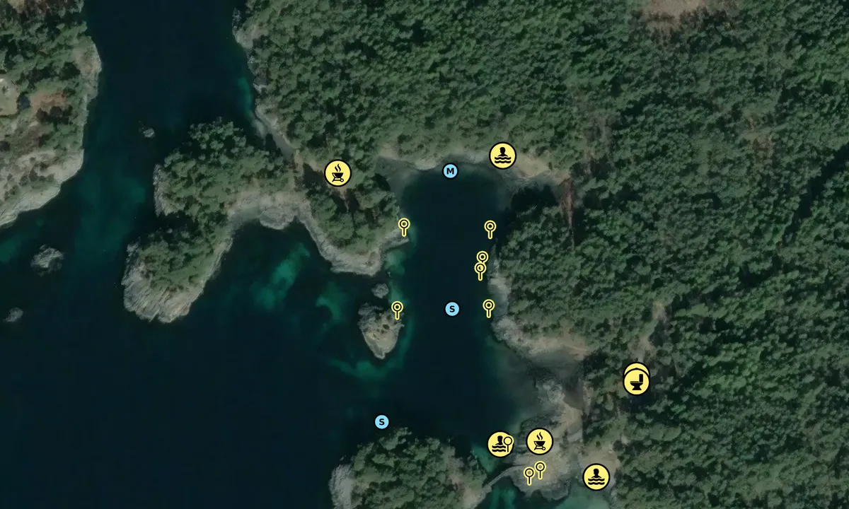 Satelite image of Ervikane