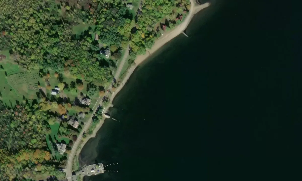Satelite image of Essex Bay