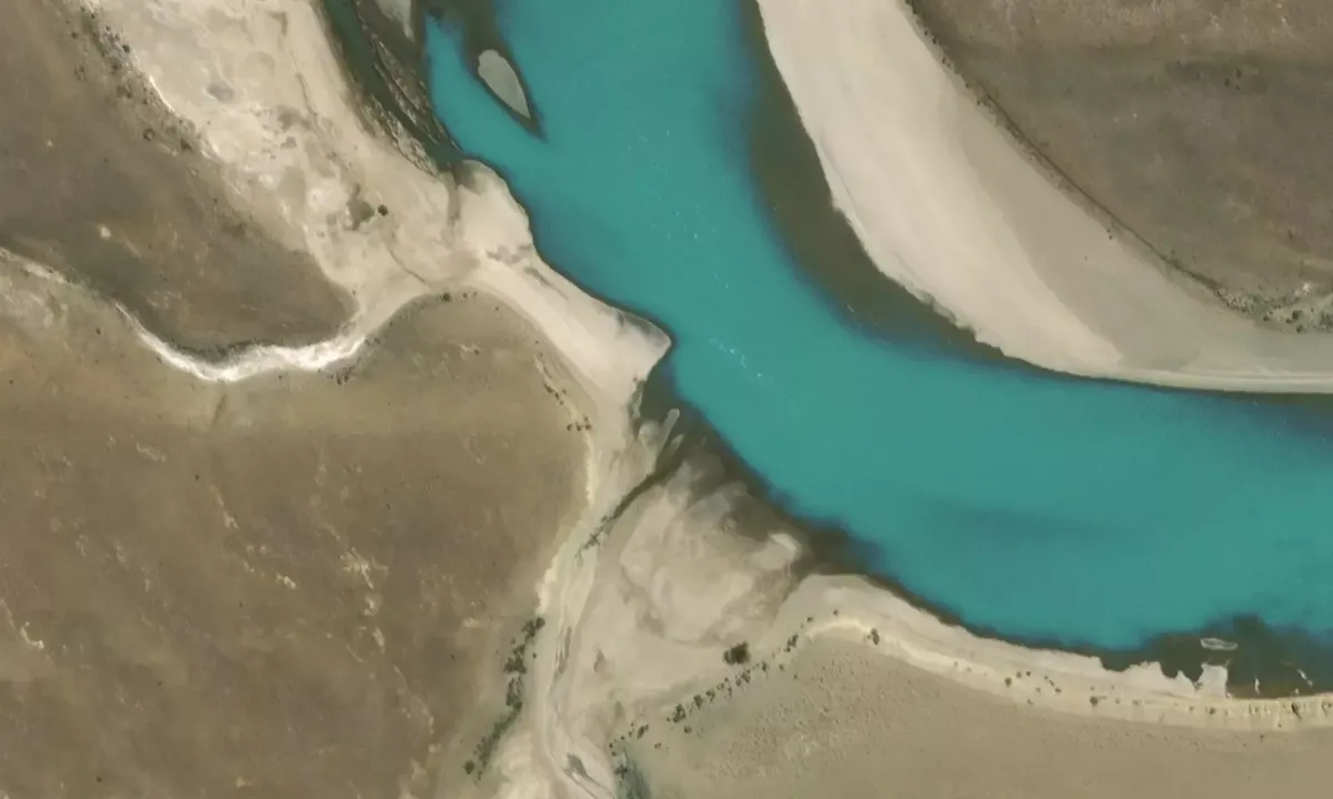 Satelite image of Estancia Santa Lucia