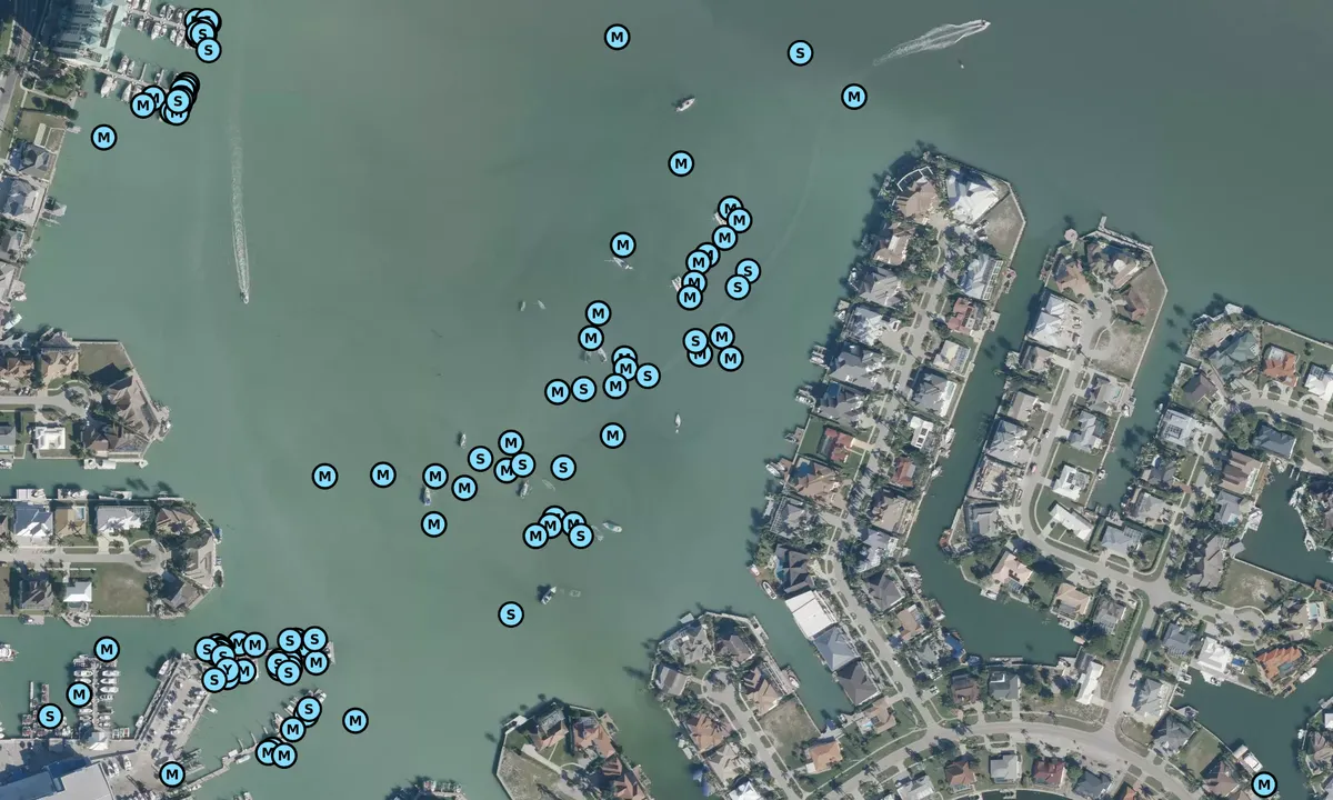 Satelite image of Factory Bay
